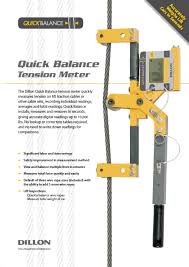 Dillon Quick Tension Meter Supplier In Uae Dutest
