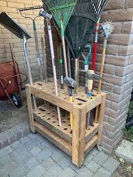 Build Your Own Garden Tool Rack