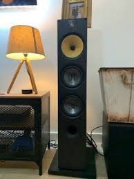 b w 683 s2 main stereo speakers floor