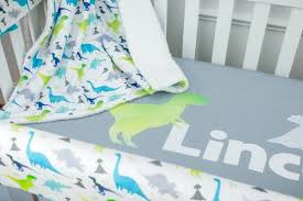 baby boy crib bedding dinosaur nursery