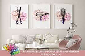 Wall Art Hair Stylist Gift Beauty Salon