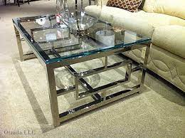 Stainless Steel Coffee Table