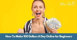 100 dollars a day for beginners