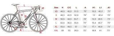 Wilier Bike Sizing Guide