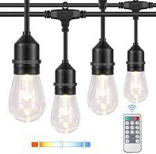 3 color dimmable led outdoor string