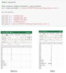 Automate An Excel Sheet In Python