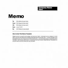 Business Memo Format Word 5 Sample Business Memo Templates Example