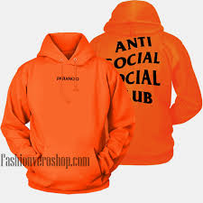 Anti Social Social Club Undefeated Paranoid Hoodie Unisex Adult Clothing