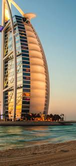 pemandangan laut hotel burj al arab