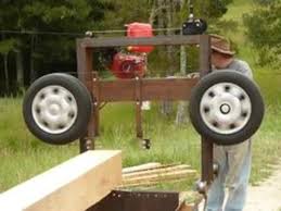 homemade band saw mill snotr