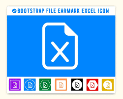 bootstrap file earmark excel icon bi