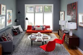 red and gray living room ideas photos