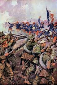 With germany officially at war with france and russia, a conflict originally centered in the tumultuous balkans region—with the assassination of hours before germany's declaration of war on france on august 3, the british foreign secretary, sir edward grey, went before parliament and convinced a. Pin By Justin Brewster On Invasion Of The Low Contries And France History War War Art Military Art