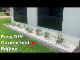 How To Make A Garden Bed Edging Easy