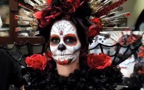 Black and white greasepaint is all you need. Day Of The Dead Diy Sugar Skull Halloween Look With Rick Baker Horror Makeup Fx Master Halloween Ideas Wonderhowto