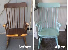 to refinish a rocking chair