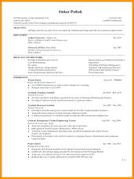Sample Resume Objective For Industrial Engineer 1 Caption
