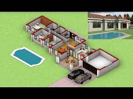 3 Bedroom House Plan Single Y