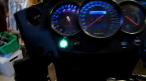 How To Install Led Dash Lights On A Klr 650 Youtube