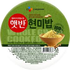 cj cooked brown rice 130g
