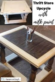 Diy Milk Painted Coffee Table