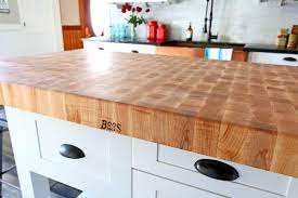 our john boos butcher block island