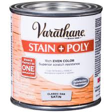 Varathane 8 Oz Oak Satin Oil Based Interior Stain And Polyurethane