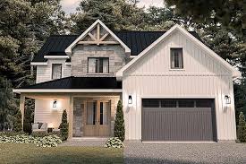 Plan 81827 Farmhouse Style Home With