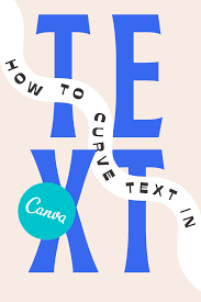 how to curve tex in canva easy vido