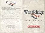 WestRidge Golf Course - Course Profile | Course Database
