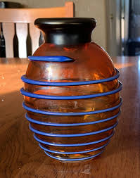 Vintage Murano Art Glass Vase Logic