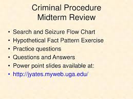 Ppt Criminal Procedure Midterm Review Powerpoint