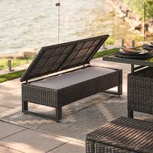 Allen Roth Palmore Brown Wicker Patio