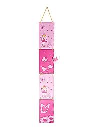 Pink Princess Height Growth Chart For Girls Bedroom Or Nursery Cm Measurements