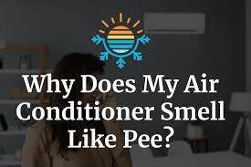 why does your ac emit a urine like odor