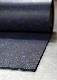 rolled rubber flooring thickness