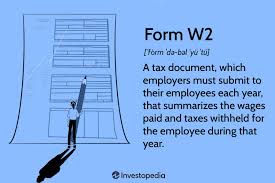 form w 2 wage and tax statement what