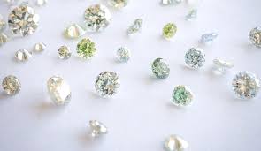 natural colour melee diamonds