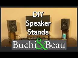 Diy Speaker Stands Easy