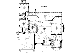 Electrical Plan Of House Dwg File Cadbull