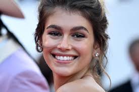 kaia gerber on french beauty