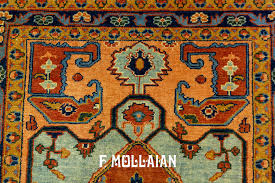 stylized motif design persian heriz