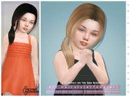the sims resource ari hairstyle toddler
