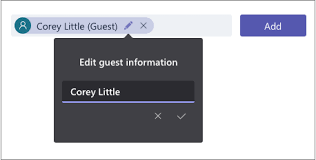 add guests to a team in microsoft teams