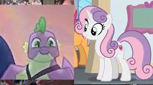 Spike x sweetie belle