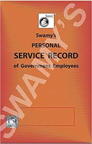 Buy Swamys Personal Service Record Book Online At Low