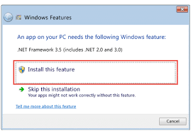 error when installing on windows 10