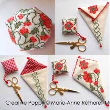 There is no better place than the needlework blog for all the latest tutorials and free patterns. Marie Anne Rethoret Melin Poppy Needlework Accessories Cross Stitch