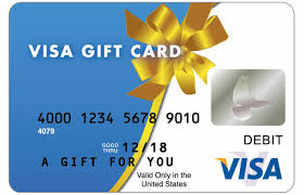 how to redeem visa gift card on amazon