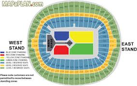 Wembley Stadium Seating Plan One Direction Ticketmaster